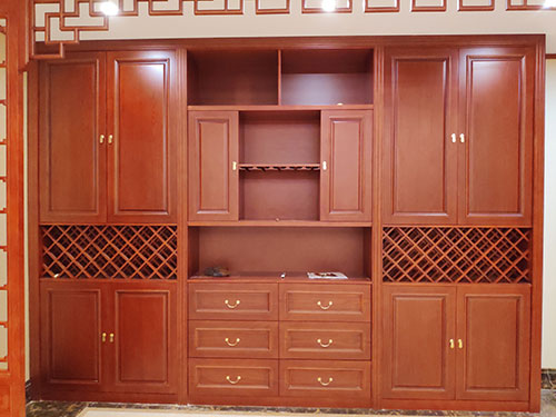 奉化中式家居装修之中式酒柜装修效果图