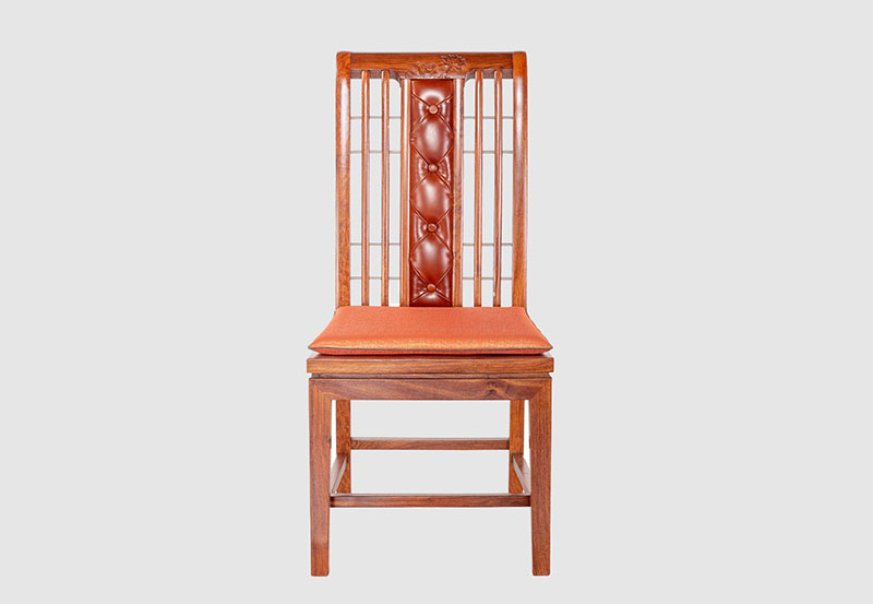 奉化芙蓉榭中式实木餐椅效果图